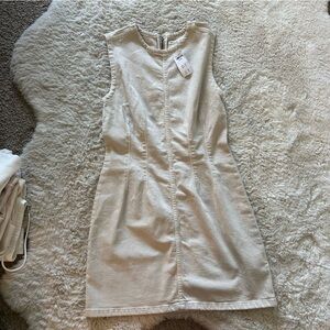 Abercrombie cream Jean dress